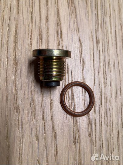 Пробка слива картера резьбовая масляная