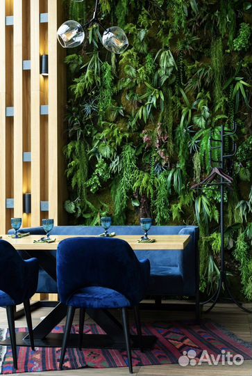 Фитопанно/Фитостена/Панно Искусственная зелень