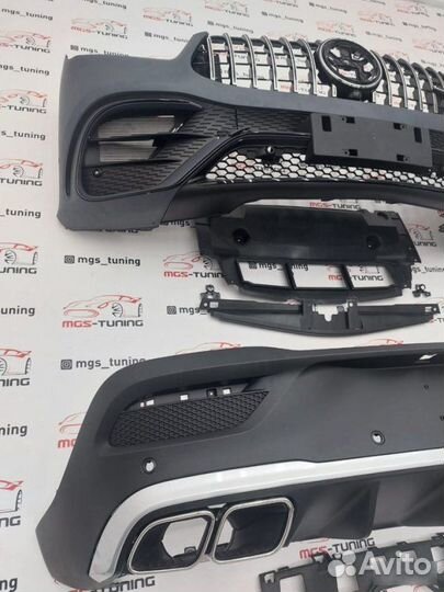 Обвес GLE 63s Chrome на Mercedes GLE-Coupe c167