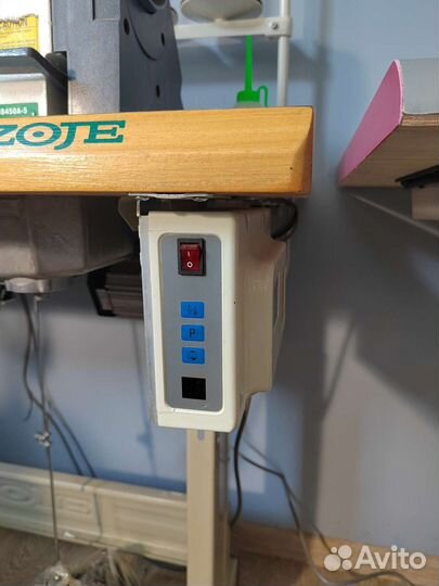 Промышленная двухигольная швейная машинка zoje