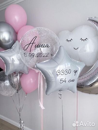 Шары на выписку