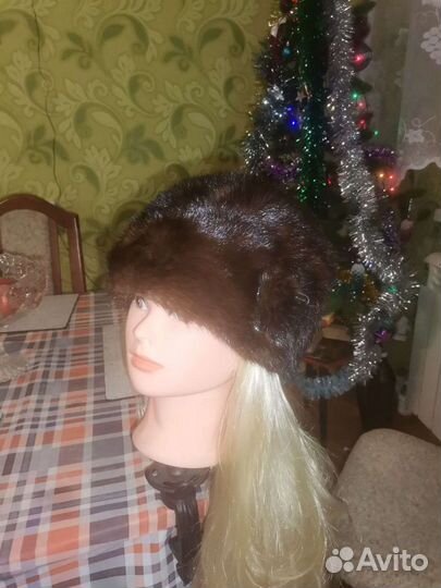 Норковая шапка