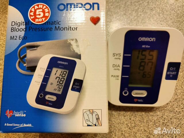 Тонометр автоматический omron m 2 eco