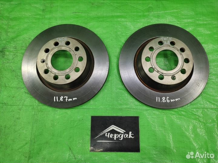 Тормозные диски зад. VW Tiguan/Passat/Jetta/Golf