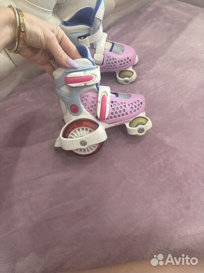 Роликовые коньки детские