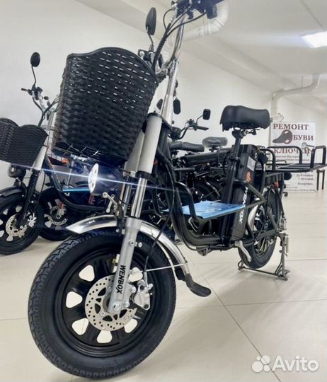 Электровелосипед wenbox монстр Pro plus