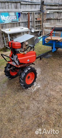 Мотоблоки и культиваторы с прицепом