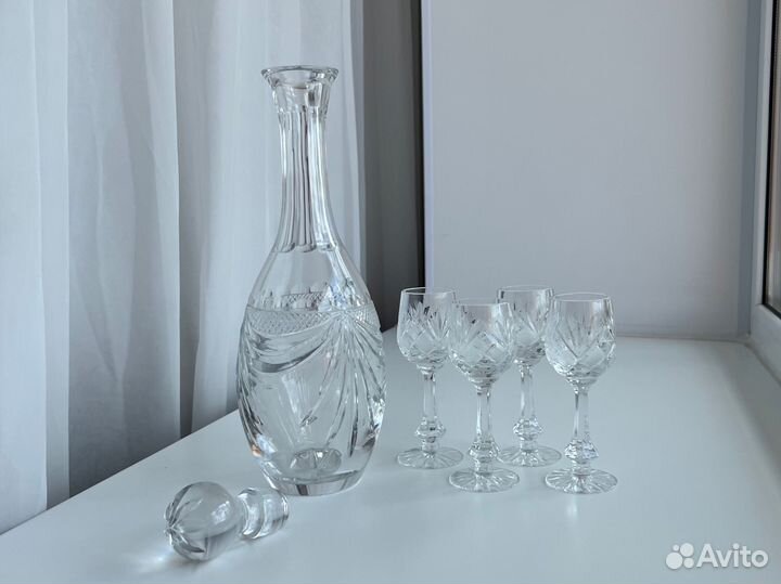 Графин хрустальный СССР