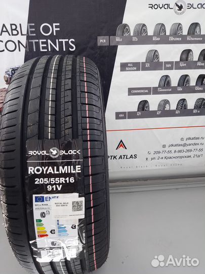 Royal Black Royal Mile 205/55 R16 91V