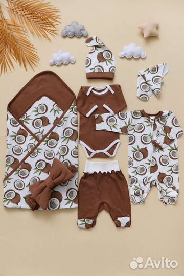 Комплект на выписку лето