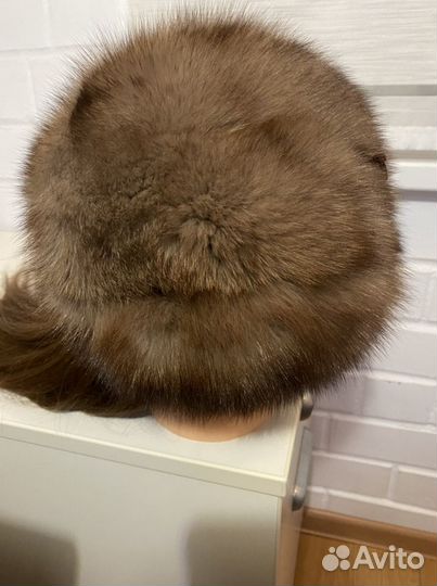 Берет из соболя. Новый