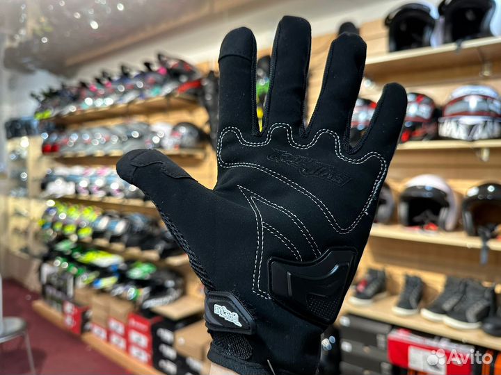 Мото перчатки с защитой для мото