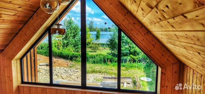 Каркасный дом под ключ 60м2 Барнхаус60
