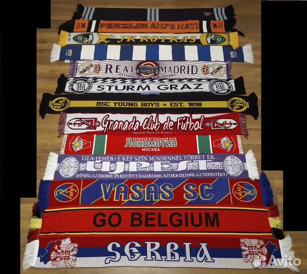 Шарфы футбольных клубов