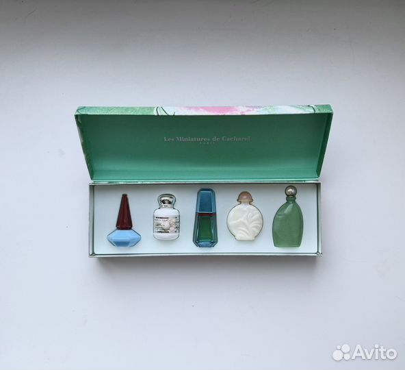 Саcharel нaбoр миниaтюр 5 шт винтаж