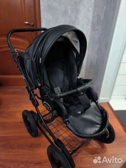 Коляска 2 в 1 эко кожа