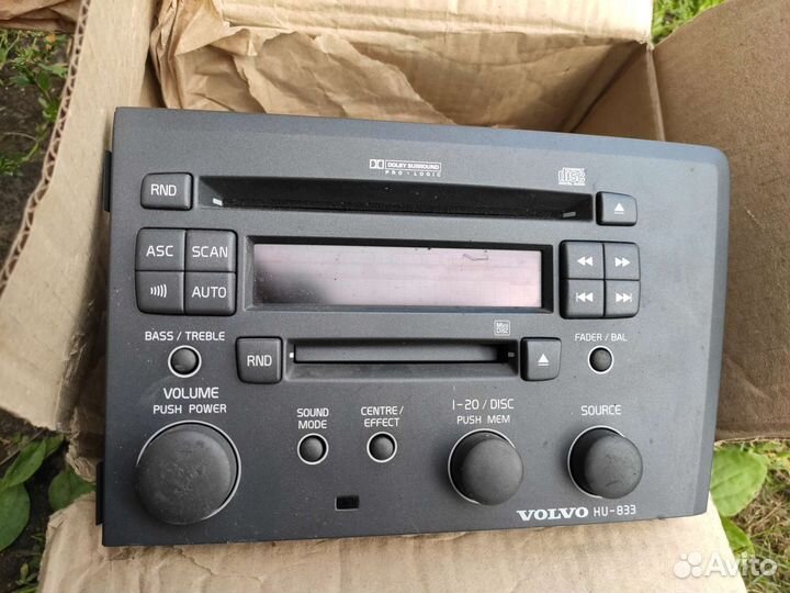 Магнитола Volvo hu-833 дорест