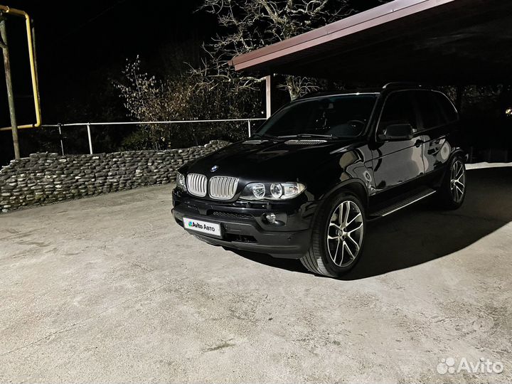 BMW X5 4.4 AT, 2004, 300 000 км