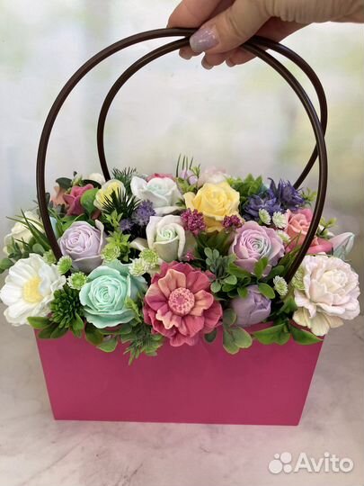 Букет на День Рождения из мыла ручной работы