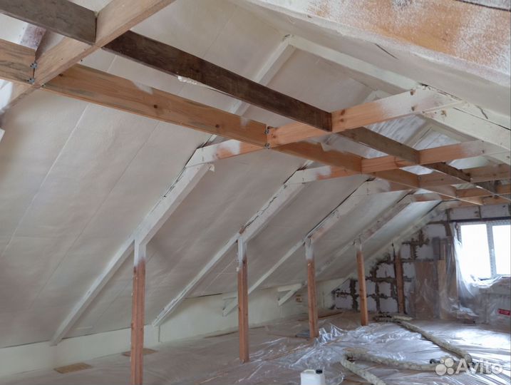 Утепление пенополиуретаном ППУ