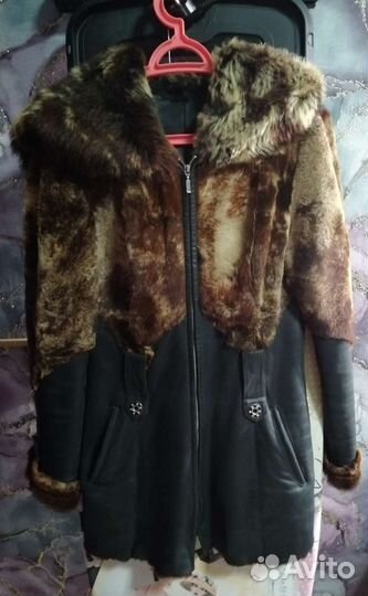 Дубленка натуральная женская 46 48