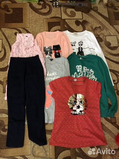 Вещи пакетом на девочку