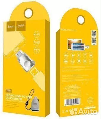 Переходник hoco UA10 Micro USB to USB