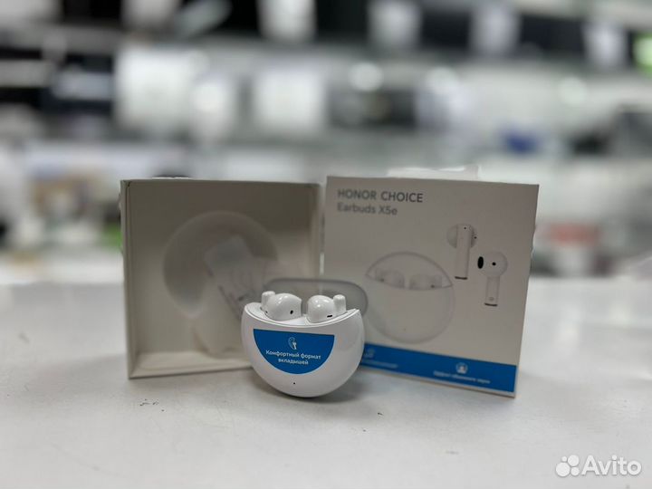 Наушники, Honor Choice Earbuds X5 White