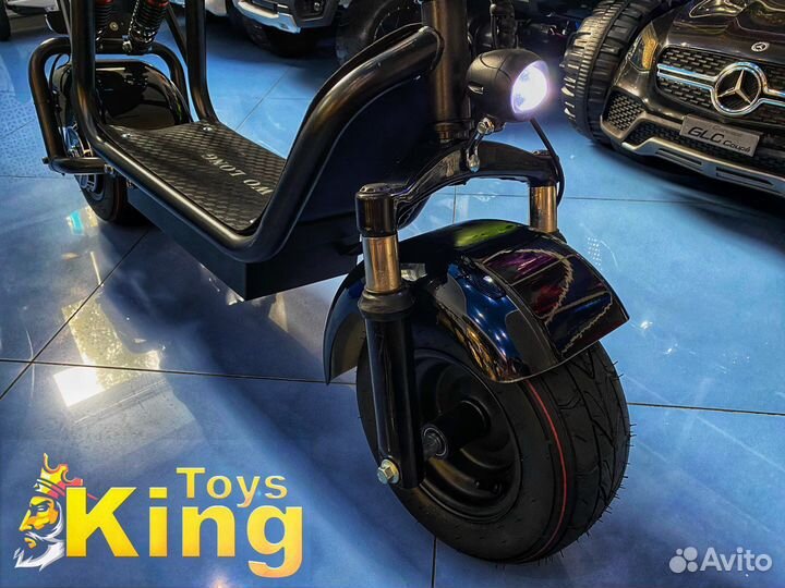 Электроскутер Wolong C1 Pro 800W 48V 13ah Ver 1.0