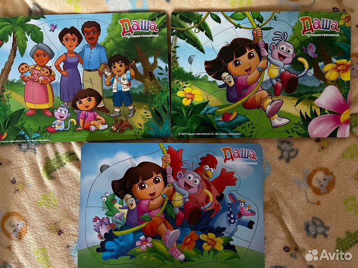 Деревянные пазлы