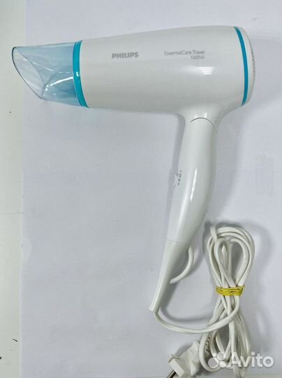 Фен philips essential care travel 1600w (123779)