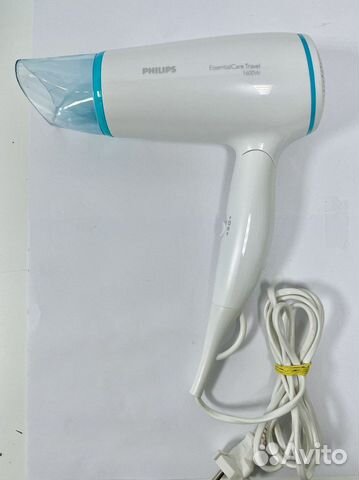 Фен philips essential care travel 1600w (123779)