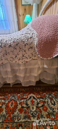 Покрывало на 2 х спальную кровать юбкой