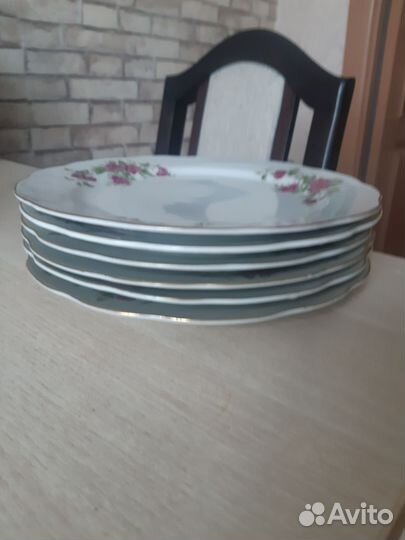 Тарелки фарфор старый Китай