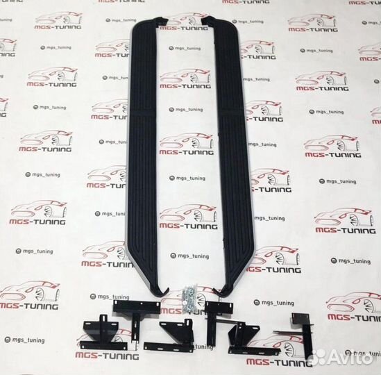 Пороги на Land Rover Discovery 04-16г