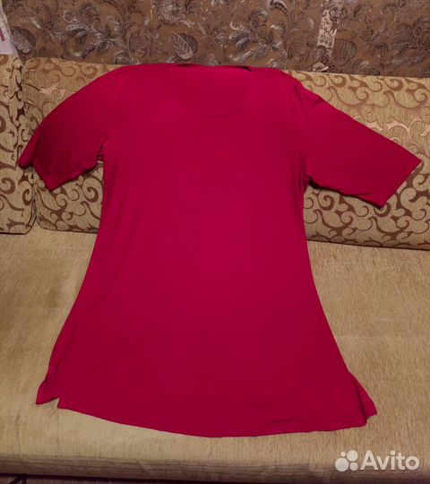 Туника блузка кофта женская 60 62 большой размер