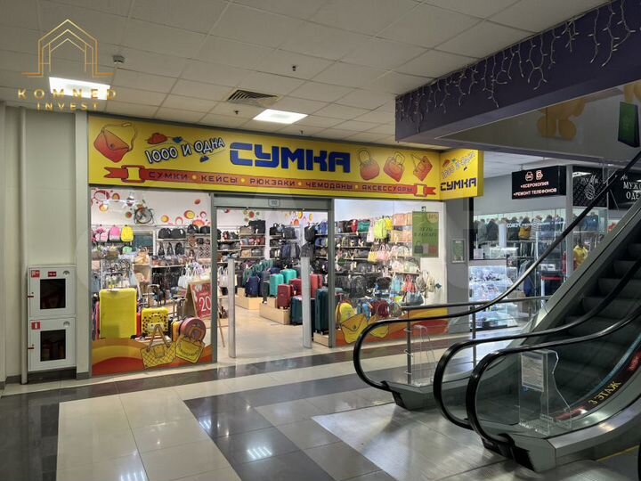 Помещение с арендатором в ТЦ