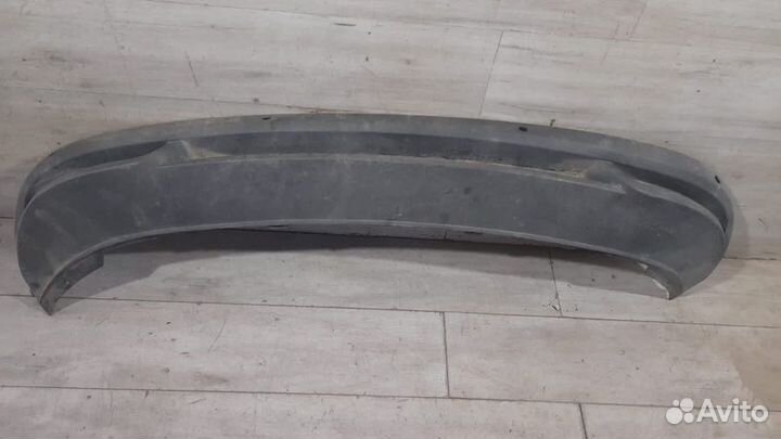 Губа заднего бампера под парктроники задняя Skoda