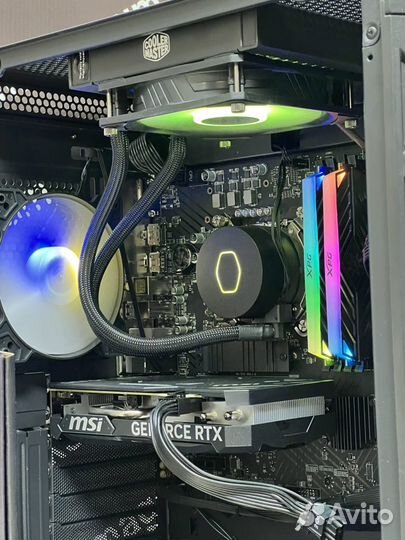 Мощный игровой компьютер i5-13400f RTX4060TI