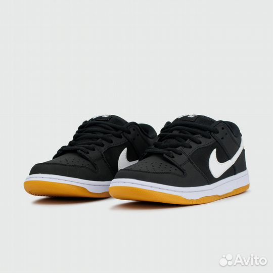 Кроссовки Nike Dunk Low Black / White Gum