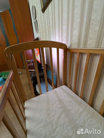 Детская кроватка для малыша новорожденного бу