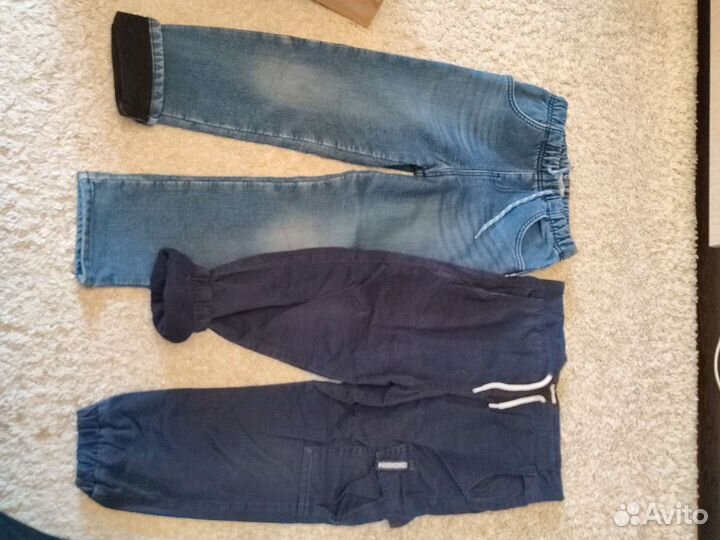 Большой пакет детских вещей