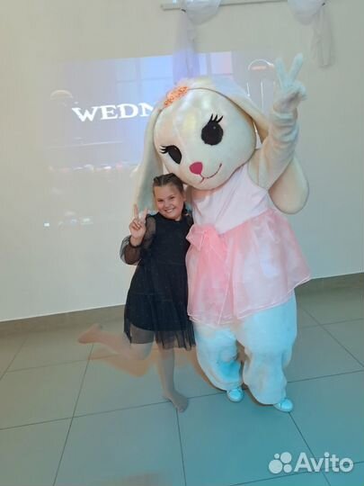 Поздравление от Белого Зайки / Аниматор