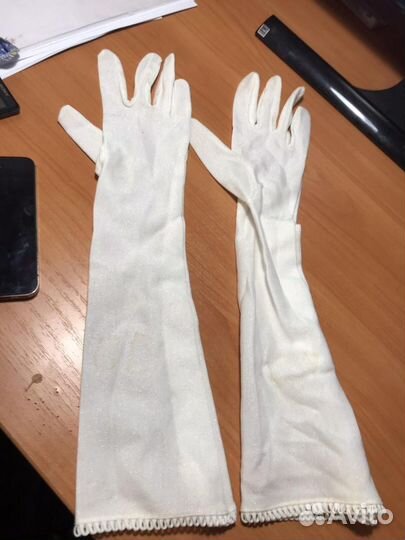 Перчатки женские длинные