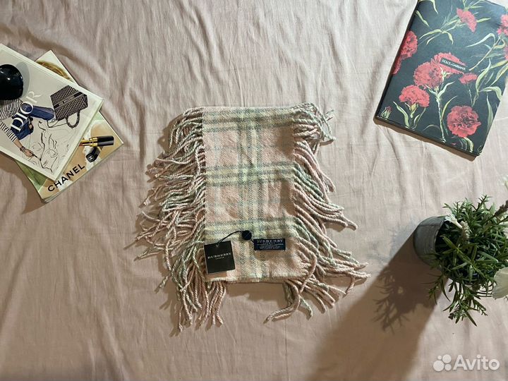 Шарф Burberry, оригинал (шерсть мерино, ангора)