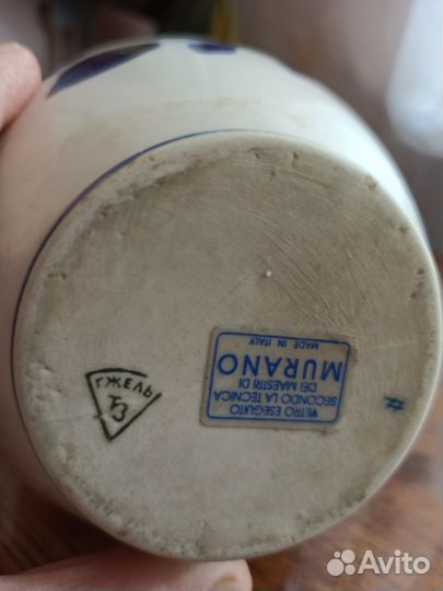 Ваза гжель СССР