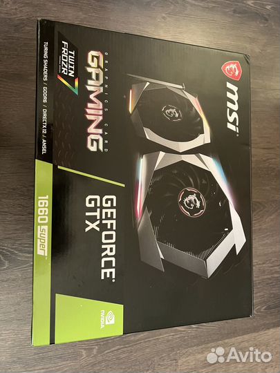 Видеокарта gtx 1660 super