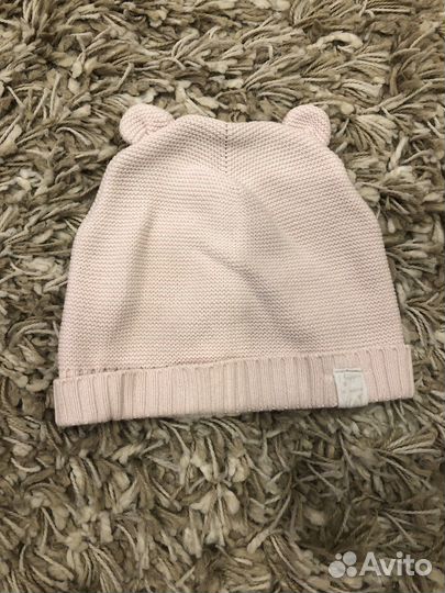 Шапочка для девочки 6-18 месяцев