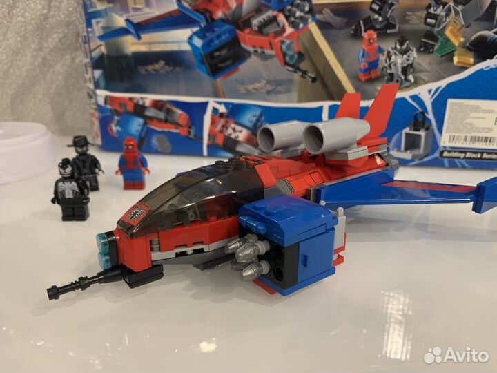 Лего конструктор человек паук lego