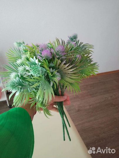 Искусственные цветы, букет